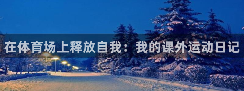 在体育场上释放自我：我的课外运动日记